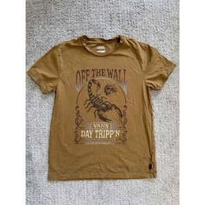 Vans Off The Wall Day Trippin'‎ Scorpion Graphic T Shirt Men's Small